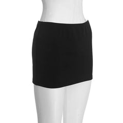 Corset Deep V-Neck Blazer and Mini Skirt Set