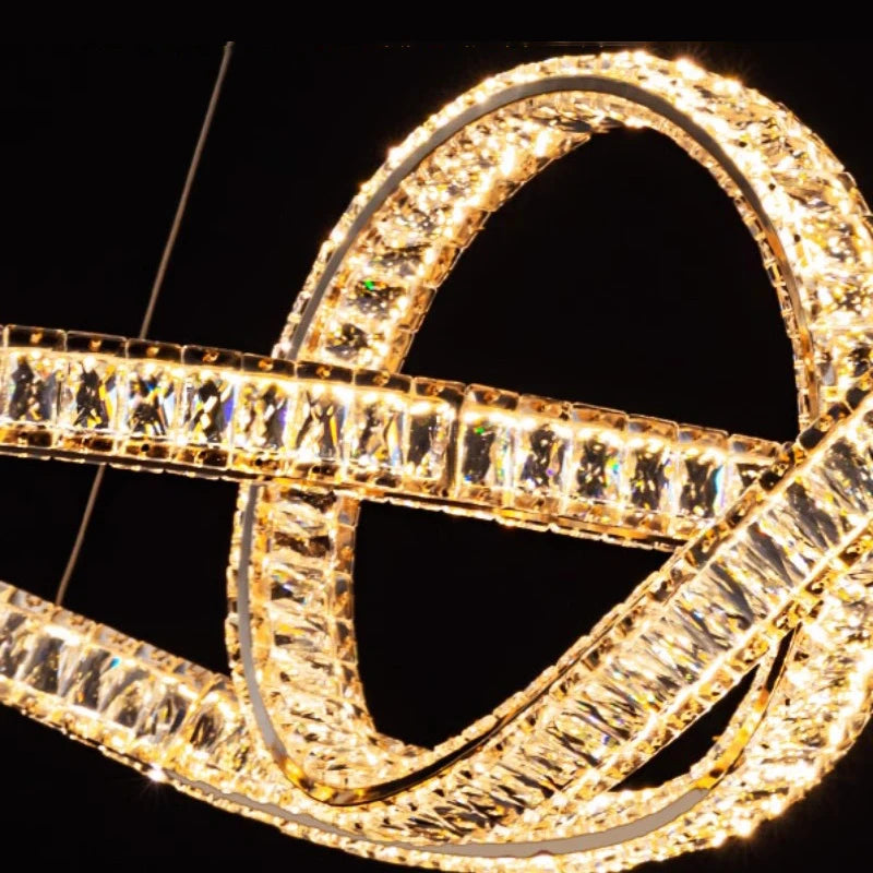 Crystal Chandelier Pendant Lamp Ceiling Lights