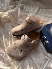 Hello Kitty Flat Mule Slippers