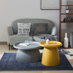 Round Living Room Coffee Side Table