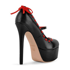 Platform Mary Jane Stiletto Heels