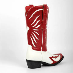 Pointed Toe Embroidered Cowgirl Boots