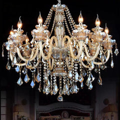 Crystal Chandelier Modern Living Room Bedroom Lamp European Style Lobby Hotel Lamps Luxury Villa Creative Restaurant Lights Golden Atelier 4