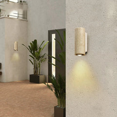 Led Wall Lamp Outdoor Waterproof Light Yellow Cave Stone Lights Cream Wabi-sabi Style Bedroom Bedside Courtyard Balcony Garden Golden Atelier