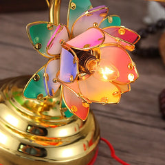 Lotus Lamp Buddha Front S-shaped Light