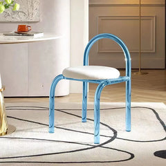 Modern Acrylic Backrest Dining Chairs