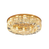 Luxury Crystal Glass Round Ceiling Chandelier For Home Décor
