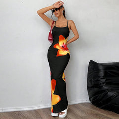 Vibrant casual patchwork mini dress with V-neck and ruffles.