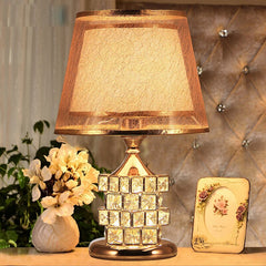 Crystal Golden Table Lamp Luxury Home Decor