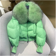 Fur Collar Puffer Jacket