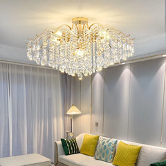 Crystal Chandelier Atmospheric Living Room Light