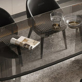 Glass Modern Kitchen Dining Tables Home Furniture