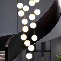 Cord Pendant Lights Stair Hanging Lamps for Living Room