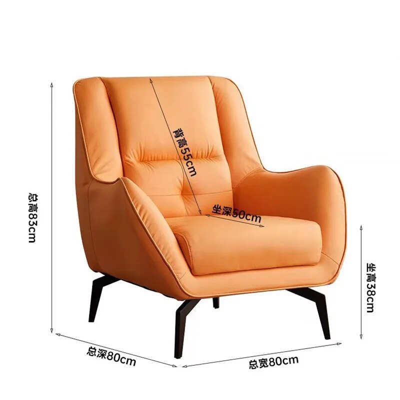 Lazy Living Room Chairs Office Arm Chair Home Furniture