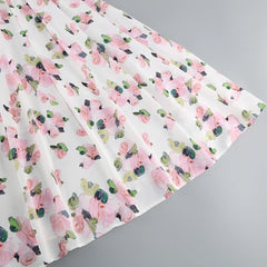 Floral Print Off-Shoulder Midi Dress