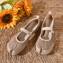 Split Toe Ballet Flats