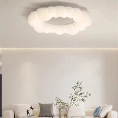 LED white Circle Bubble Ceiling Lamp