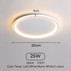 Thin LED 30W 20W 15W 10W Modern Panel Ceiling Lights