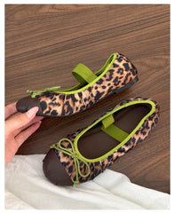 Leopard Print Ballet Flats