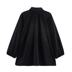 Ruched Batwing Sleeve Bomber Jacket