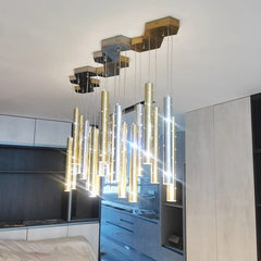 Modern Nordic Gold/Silver Combinable LED Chandelier