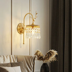 Deer Elk Head Wall Lamp Copper led Lighting