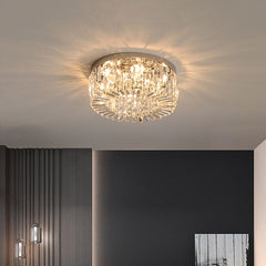 Luxury Crystal Glass Round Ceiling Chandelier For Home Décor