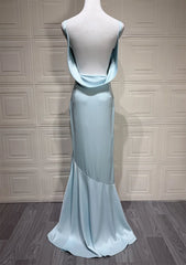 Satin Cowl Neck Open Back Maxi Dress