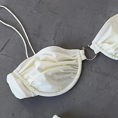Ribbed Bikini Bathing Suit Set