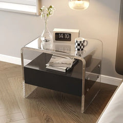 Smart Nightstand Bedside Table Space Saving Furniture