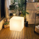 Led Light Side Table Smart White Light Nightstand