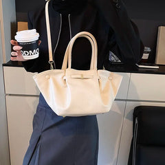 Faux Leather Tote Bag for Women