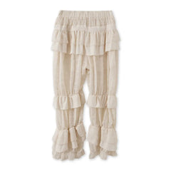 Lace Patchwork Wide Leg Pants