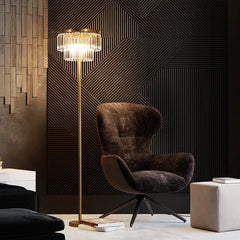 Modern Crystal Floor Lamp Luxury Creative Desk Lamp