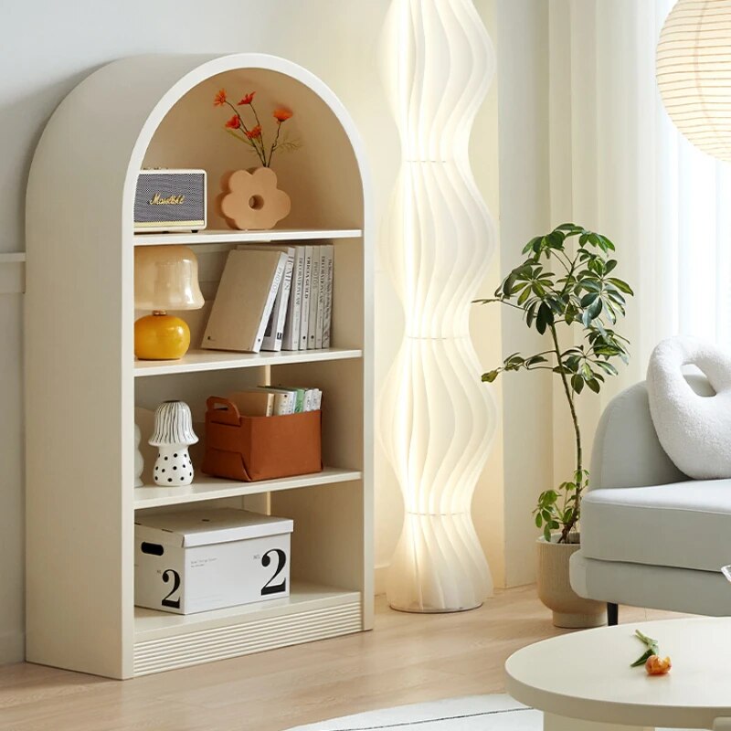 Display Cabinet Arch Bookshelf and Storage Shelf