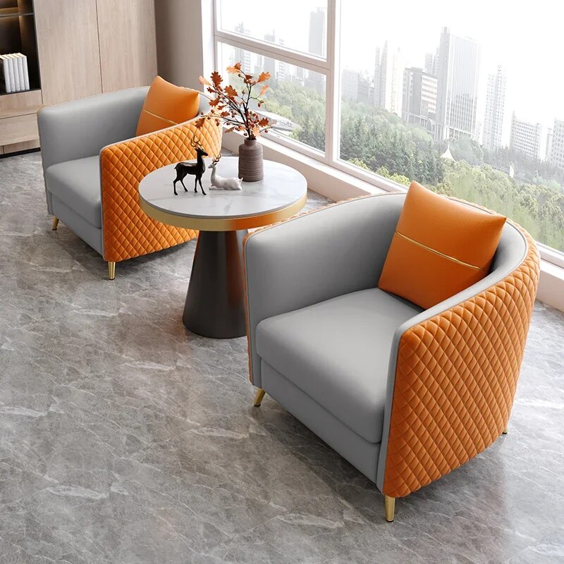 Living Room Chairs Mobile Vanity Floor Office Chair Single Sofas