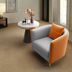 Living Room Chairs Mobile Vanity Floor Office Chair Single Sofas