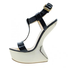 Platform Wedge Ankle Strap Heels