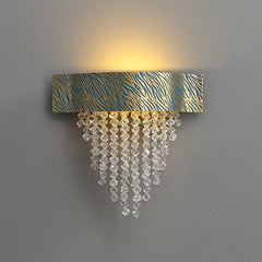 All Copper Creative Background Wall Lamp