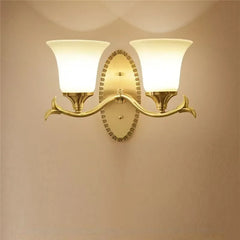 Retro LED Brass Wall Lamp