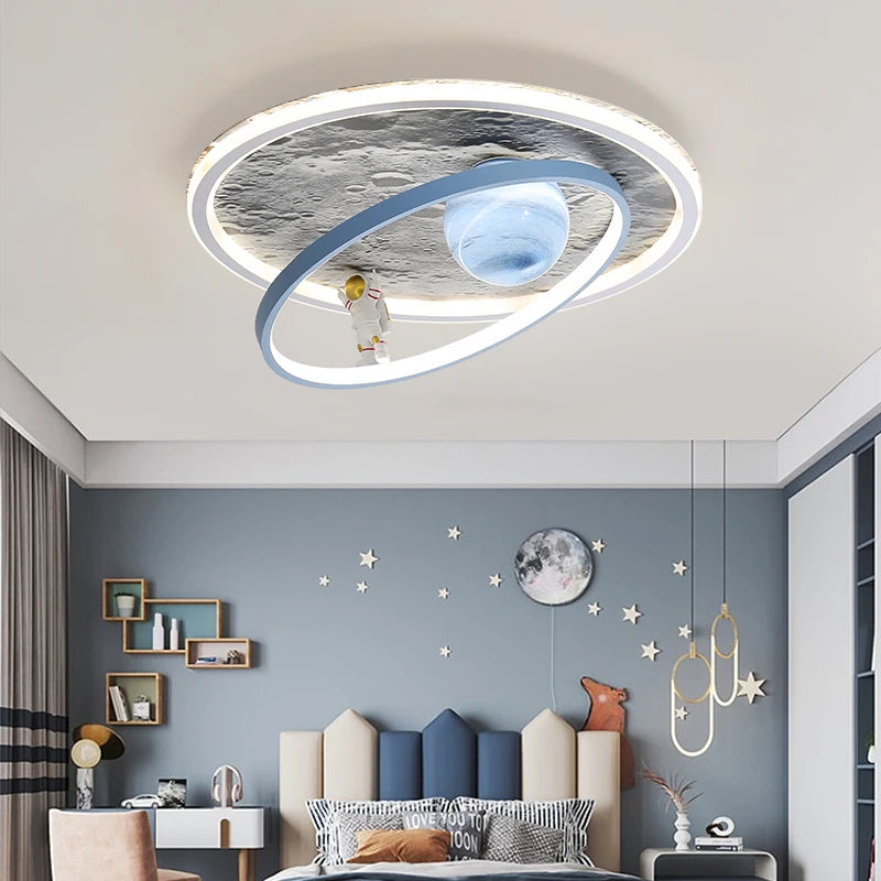 Blue Led Full Spectrum Metal Ceiling Light 