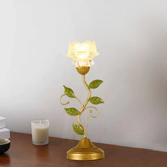 Green Leaf Flower Led Desk Light