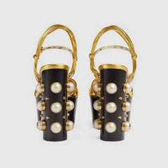 Chunky Platform Rivet Ankle Strap Sandals