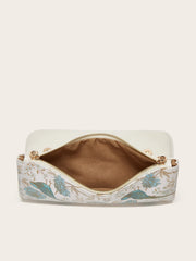 Floral Chain Shoulder Bag