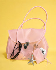 Transparent Jelly Beach Tote Bag