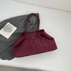 Large Capacity Suede Tote Bag