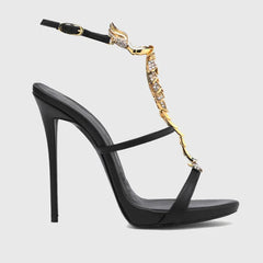Scorpion Embellished Stiletto Heels