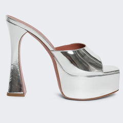Platform Block Heel Mules