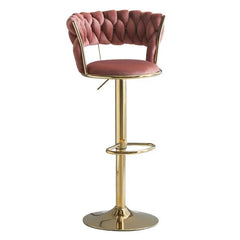 Adjustable Modern Bar Stools Comfortable High Chair.  Golden Atelier 4