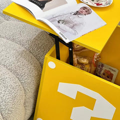 Question Mark Storage Box Coffee Table| Bedside Table